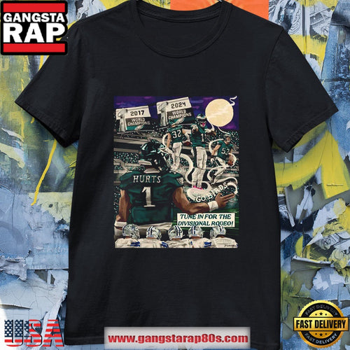 Philadelphia Eagles vs Dallas Cowboys NFL T Shirt