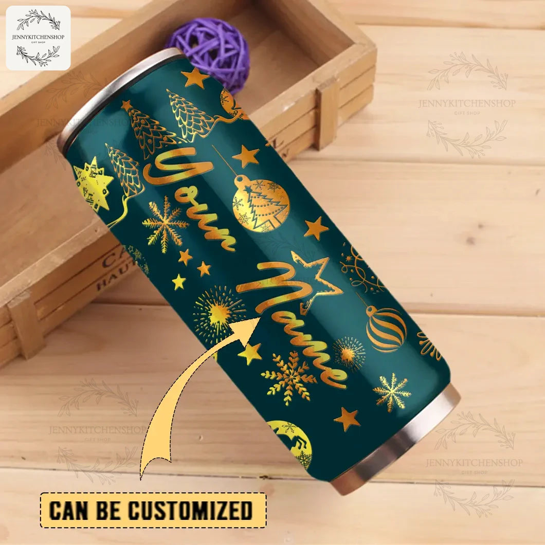 Philadelphia Eagles x Christmas Can Shaped Tumbler