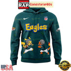Philadelphia Ealges x Pokemon Go 2025 Unisex 3D Hoodie