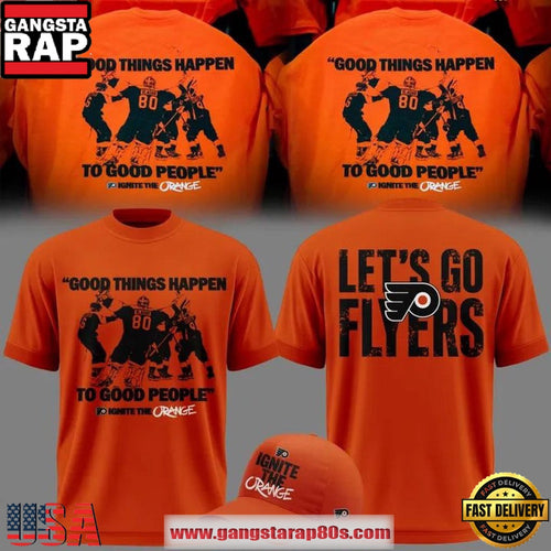 Philadelphia Flyers 2026 Good Things Happen to Good People 3D Shirt