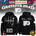 Philadelphia Flyers Grateful Dead 60 Years Special Edition All Over Print Hoodie