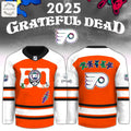 Philadelphia Flyers Grateful Dead 60th 2025 Limited Hockey Jersey