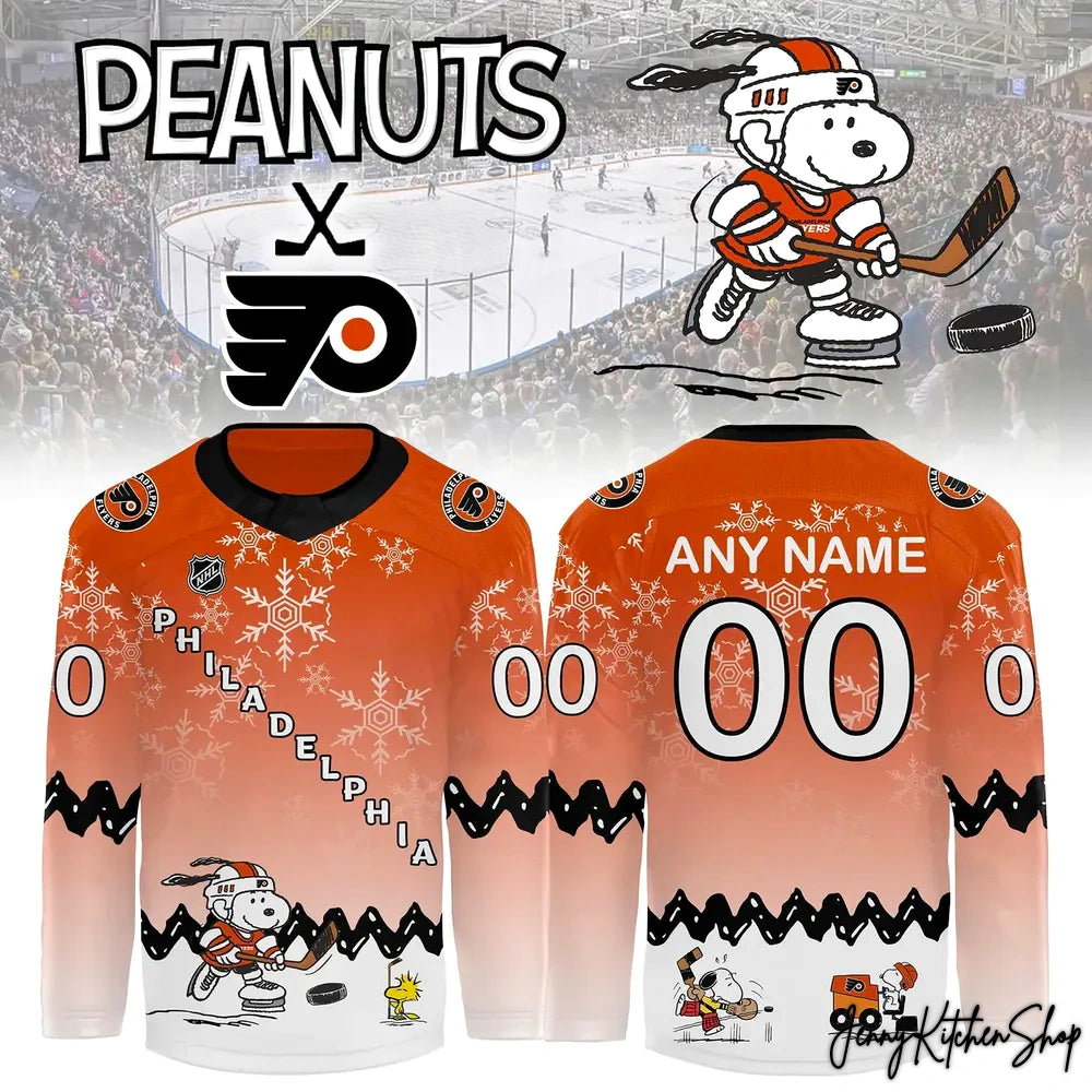 Philadelphia Flyers x Peanuts Night Hockey Jersey