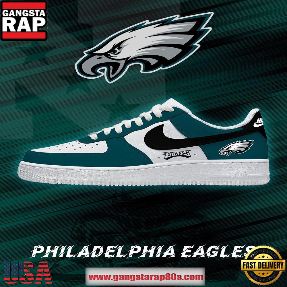 Philadelphia Football Limited NFL Air Force 1 Sneakers Shoes