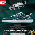 Philadelphia Football NFL Team Logo Air Force 1 Sneakers Shoes Sneakers