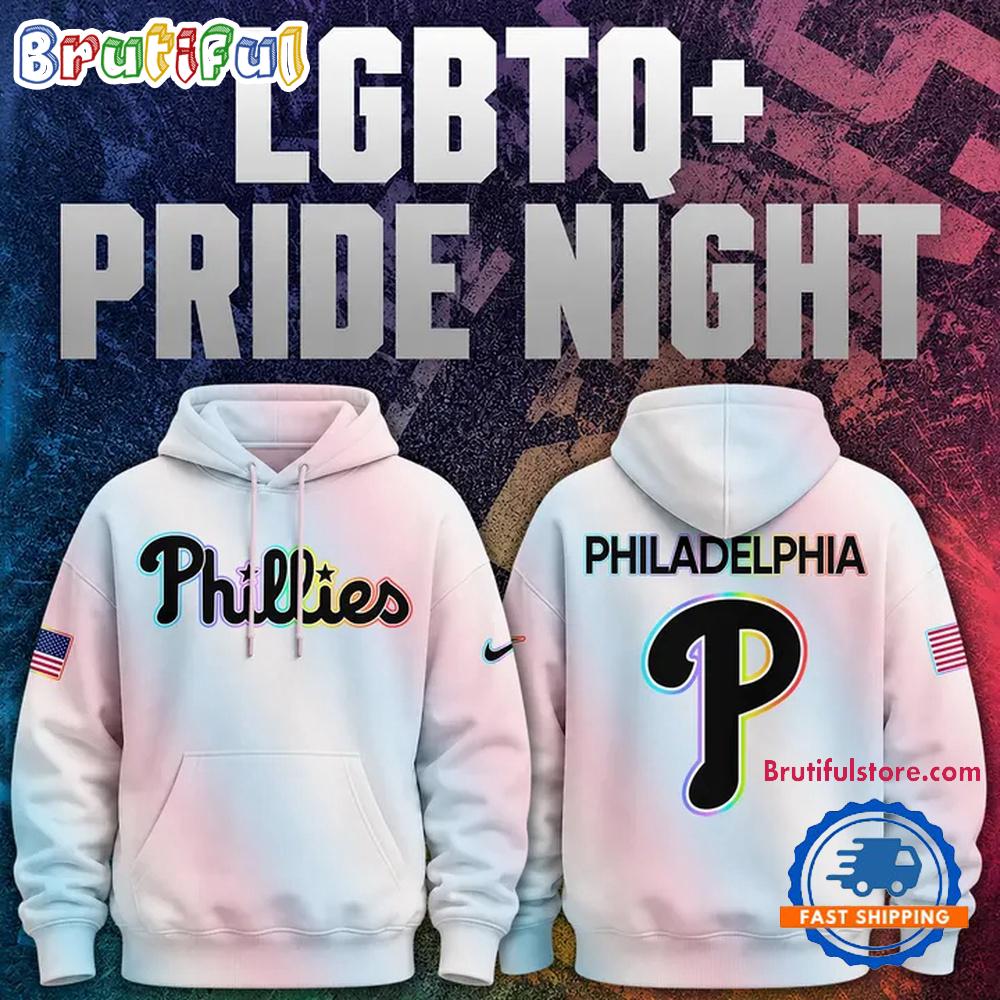 Philadelphia Phillies 2026 LGBTQ Pride Night Hoodie T-Shirt