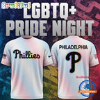 Philadelphia Phillies 2026 LGBTQ Pride Night Hoodie T-Shirt