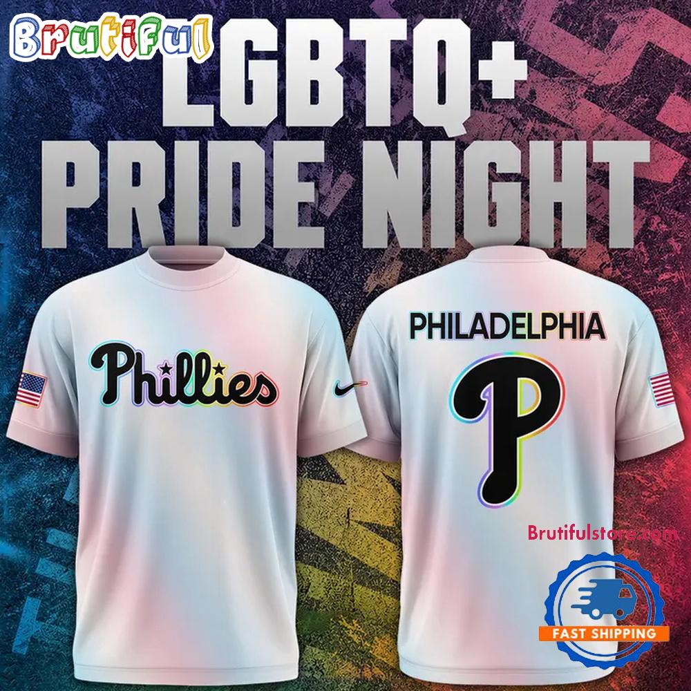 Philadelphia Phillies 2026 LGBTQ Pride Night Hoodie T-Shirt