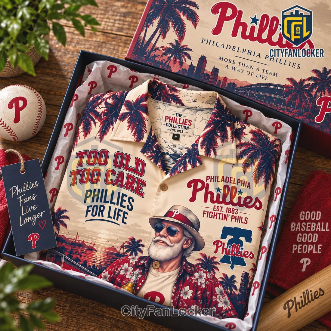 Philadelphia Phillies Beer Theme Hawaiian Shirt