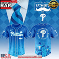 Philadelphia Phillies Happy Fathers Day 2025 Special Baseball Jersey Shirt