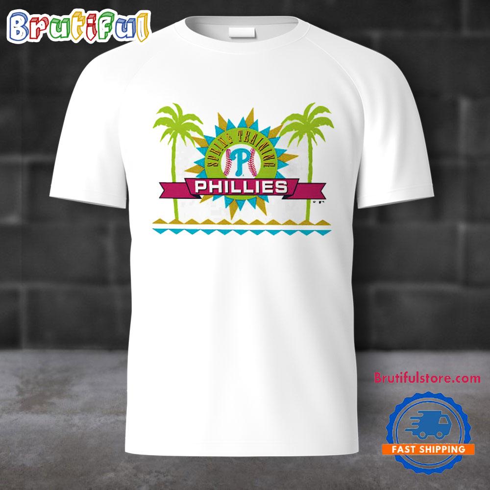 Philadelphia Phillies Spring Training Burst Palm T Shirt