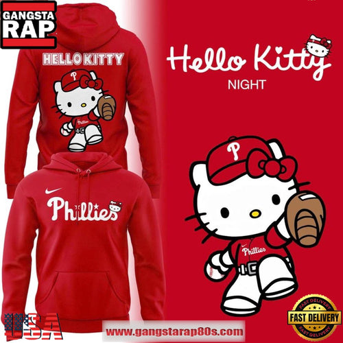 Philadelphia Phillies x Hello Kitty Night 2026 Hoodie
