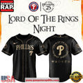 Philadelphia Phillies x Lord of The Rings Night 2026 Black Baseball Jersey