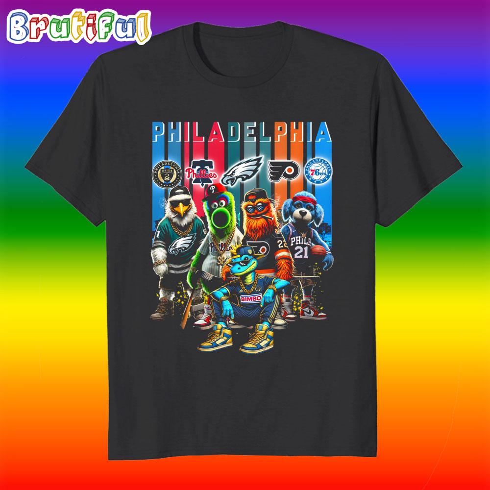 Philadelphia Sport Team 2025 Mascot Limited Edition T Shirt