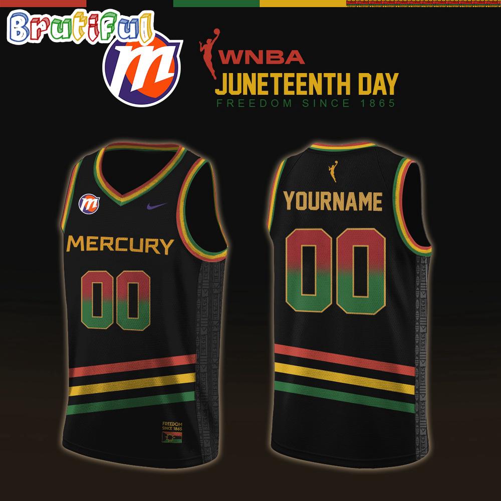 Phoenix Mercury 2026 WNBA x Juneteenth Day Limited Edition Basebketball Jersey