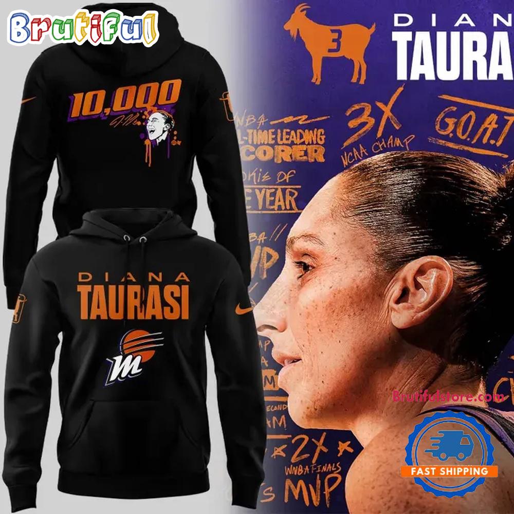 Phoenix Mercury Diana Taurasi 2025 Special Edition Hoodie Shirt