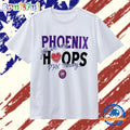 Phoenix Mercury WNBA Hoops yes we are logo T Shirt
