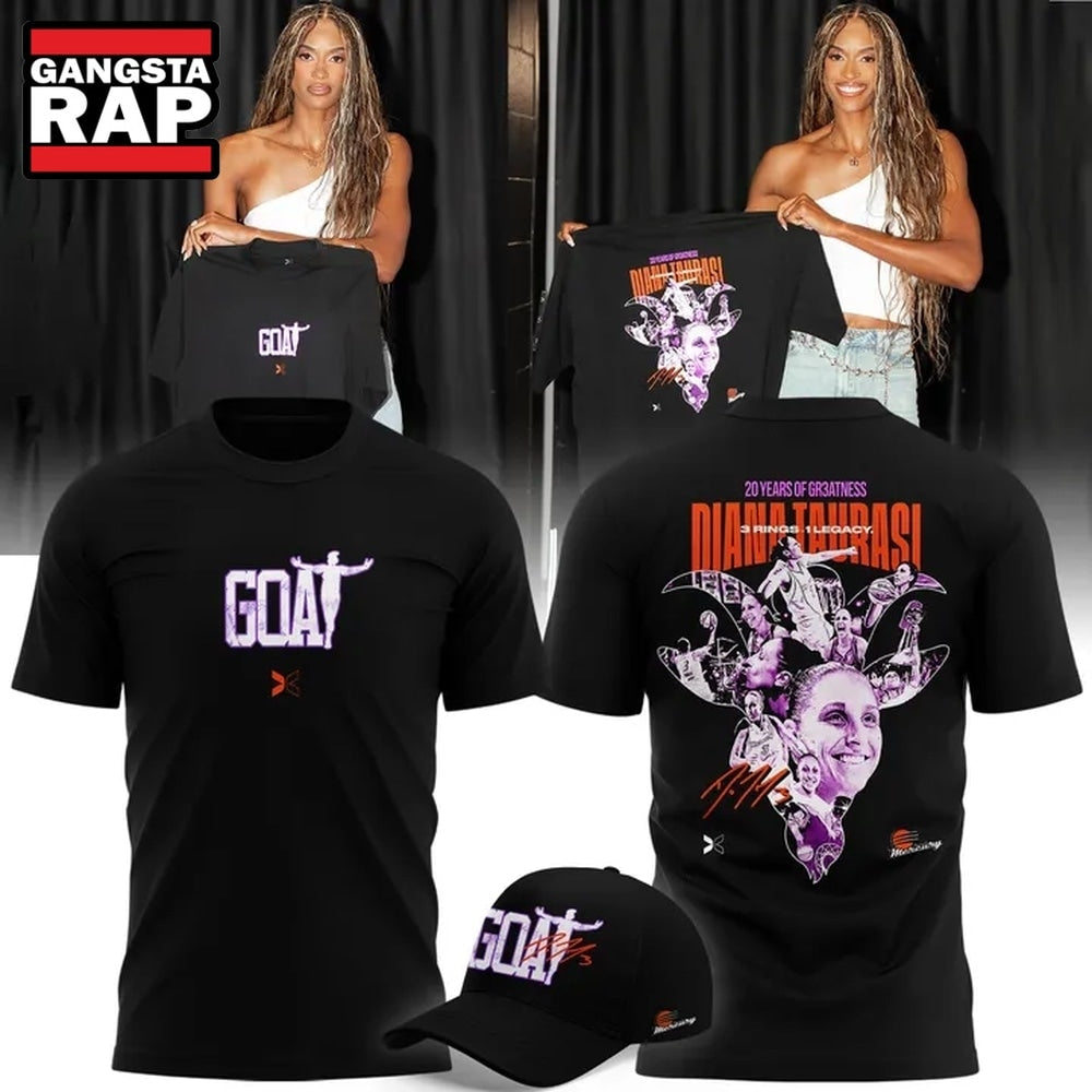 Phoenix Mercury x Togethxr GOAT 2026 Limited Edition 3D Shirt