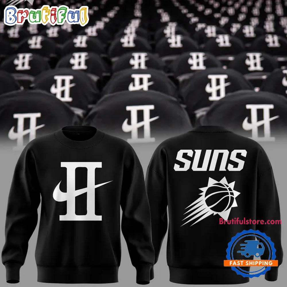 Phoenix Suns 2026 Black Uniform Special Edition Hoodie T-Shirt