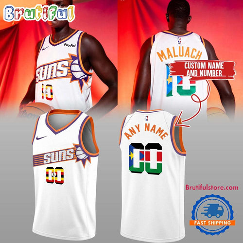 Phoenix Suns Khaman Maluach Limited Edition 2025 Basketball Jersey
