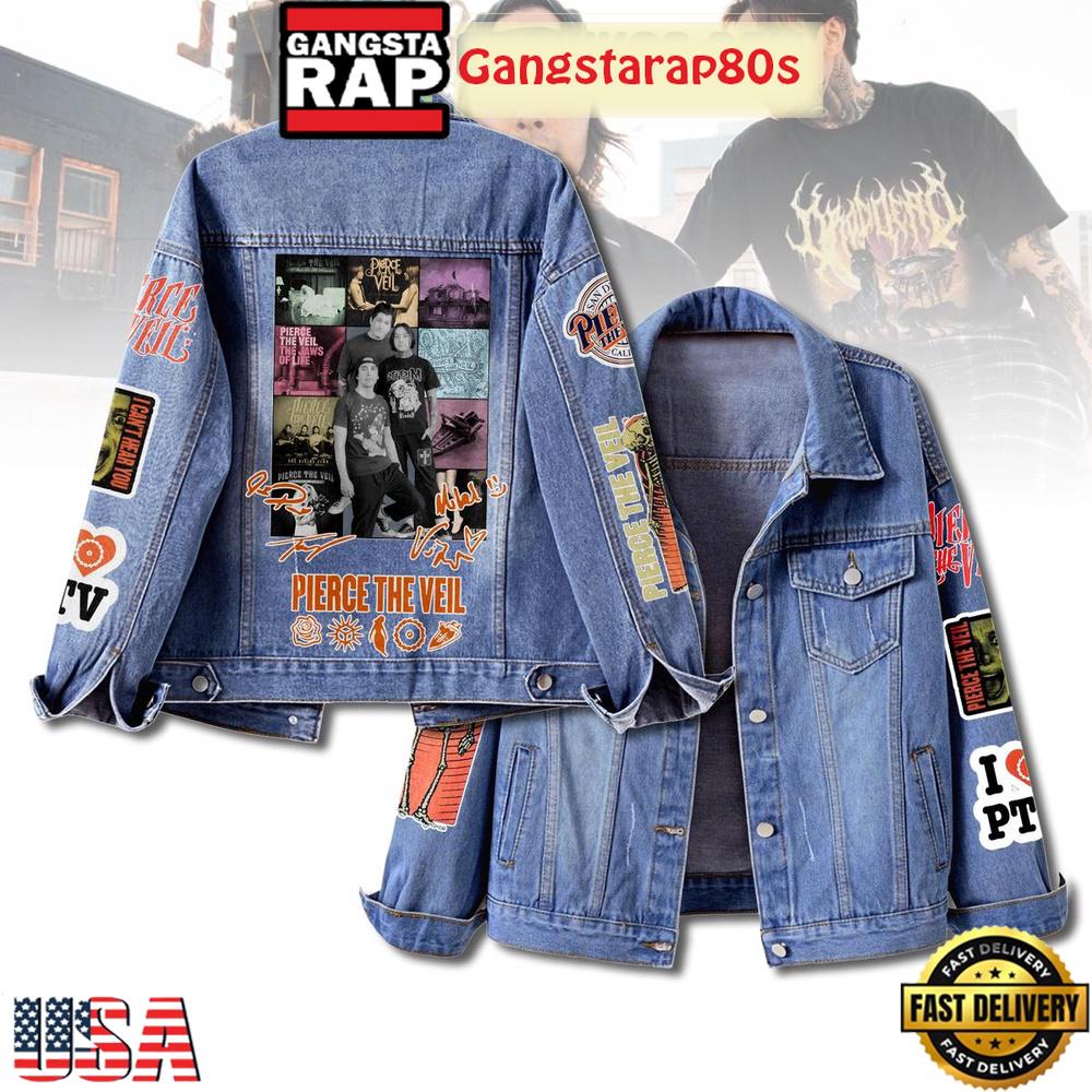 Pierce The Veil I Can’t Hear You Limited Edition Denim Jacket