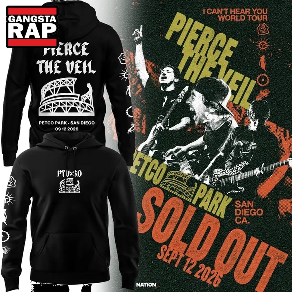 Pierce The Veil x Petco Park 2026 Limited Edition Hoodie