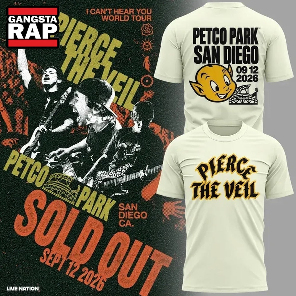 Pierce The Veil x San Diego Padres 2026 Limited Edition T Shirt
