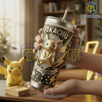Pikachu Electric Legend Diamond Edition Stainless Steel Tumbler
