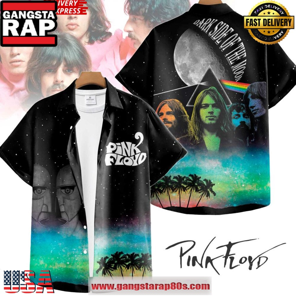 Pink Floyd Dark Side of the Moon Special Edition Aloha Hawaiian Shirt