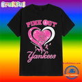 Pink Out in Pinstripes Ny Yankees T Shirt
