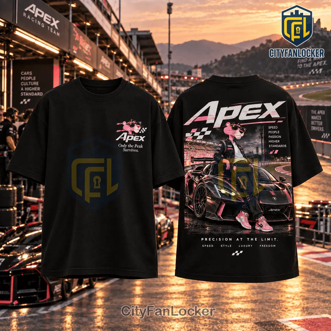 Pink Panther Monaco Grand Prix T-Shirt