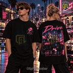 Pink Panther Retrowave Los Angeles T-Shirt