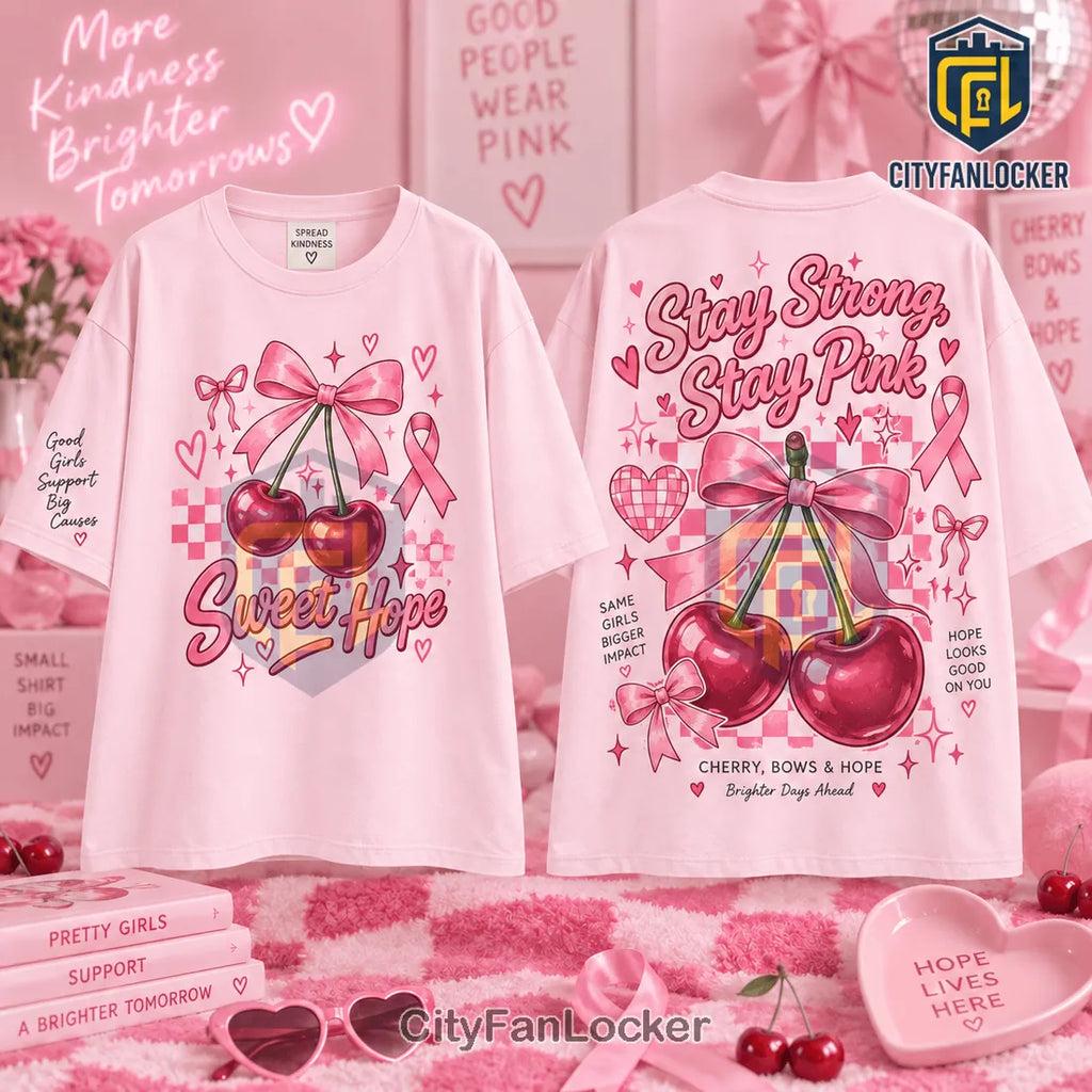 Pink Ribbon Breast Cancer Awareness Sweet Hope Shirt