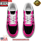 Pink Rockstar Limited Edition Air Force 1 Sneakers Shoes