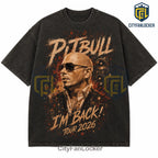 Pitbull I’m Back 2026 Concert Tour T-Shirt