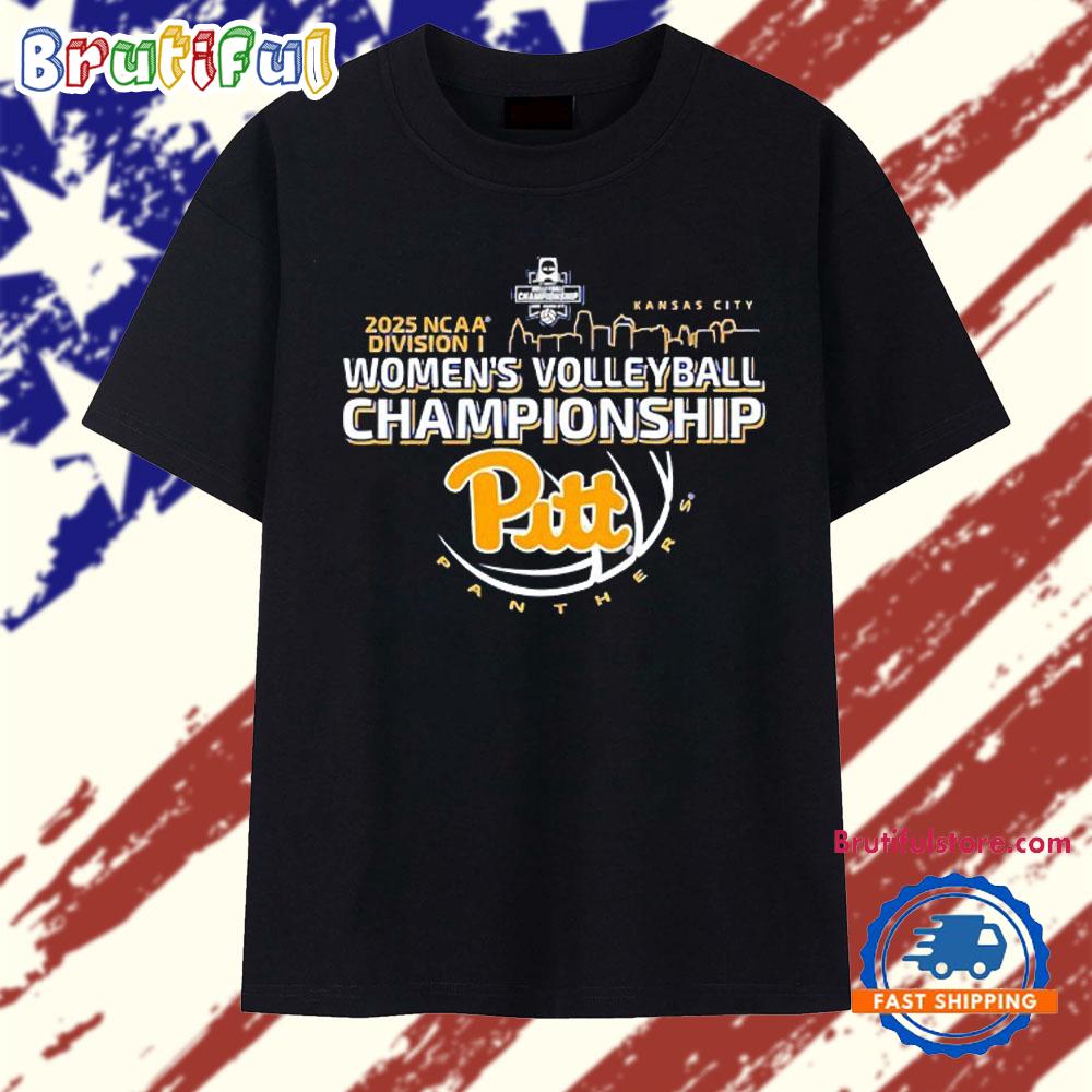 Pitt Panthers 2025 NCAA Division I Women’s Volleyball Championship Final Four Bound T Shirt
