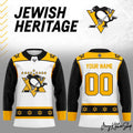 Pittsburgh Penguins Jewish Heritage Night 2025 Custom Jersey