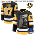 Pittsburgh Penguins Mike Lange NHL 2025 Hockey Jersey