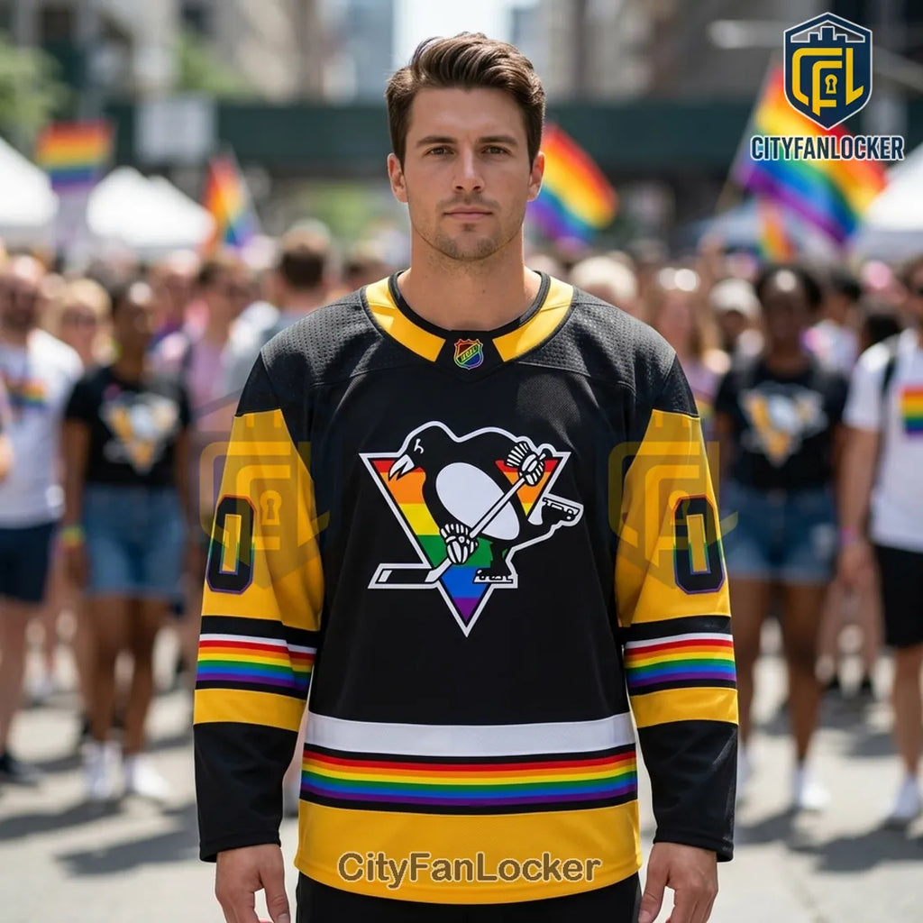 Pittsburgh Penguins x LGBTQ Pride Month 2026 Limited Edition Hockey Jersey