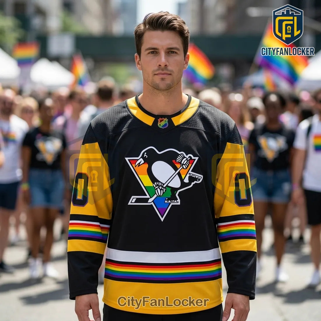 Pittsburgh Penguins x LGBTQ Pride Month 2026 Limited Edition Hockey Jersey