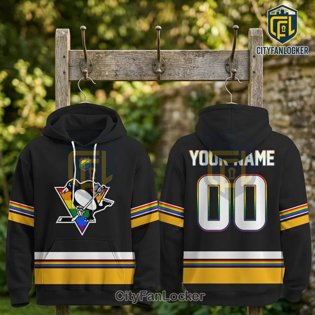 Pittsburgh Penguins x Pride LGBTQ Month 2026 Edition Hoodie