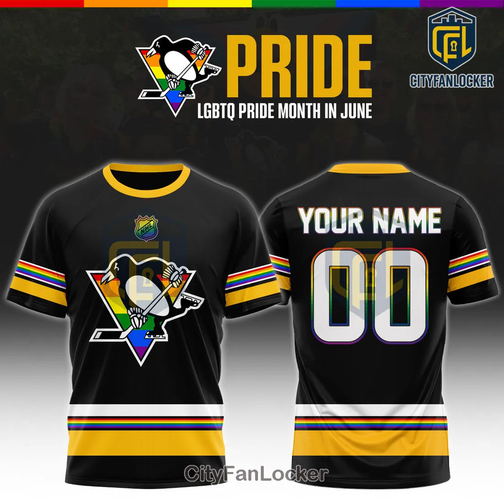 Pittsburgh Penguins x Pride LGBTQ Month 2026 Edition Hoodie