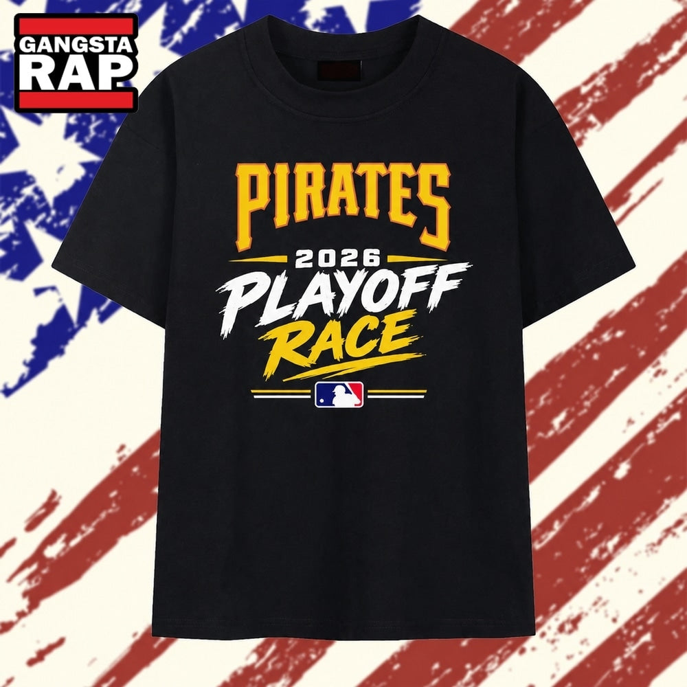 Pittsburgh Pirates 2026 Playoff Race Baseball T Shirt