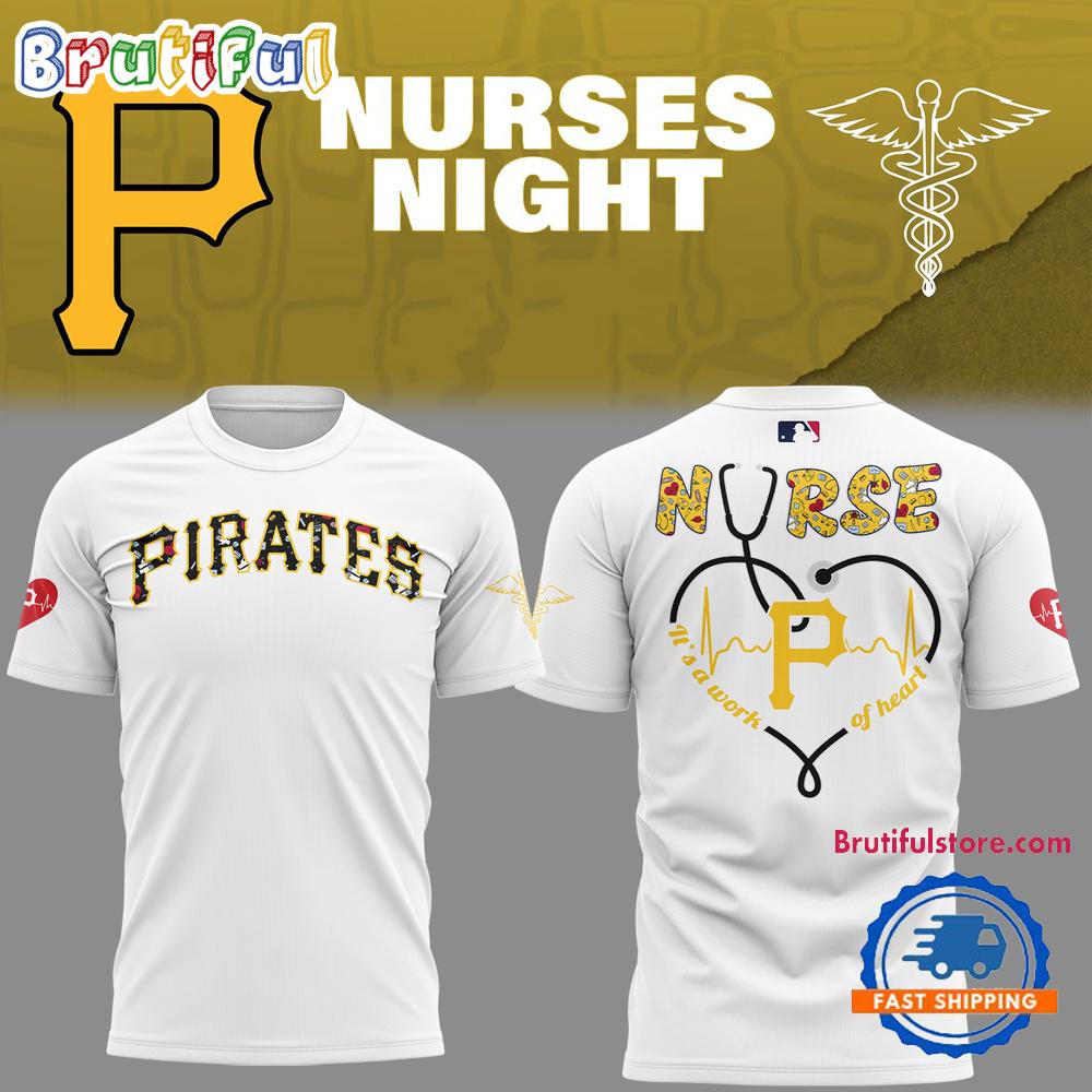 Pittsburgh Pirates Baseball NURSES NIGHT 2025 T Shirt