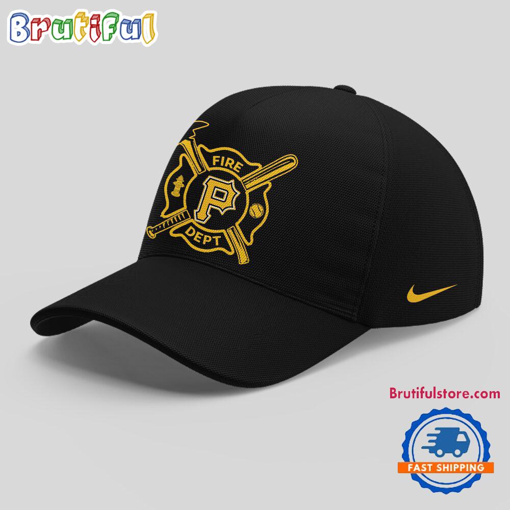 Pittsburgh Pirates x Firefighter Appreciation Night 2025 Cap Hats