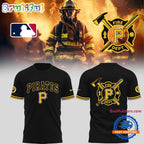 Pittsburgh Pirates x Firefighter Appreciation Night 2025 Hoodie T-Shirt