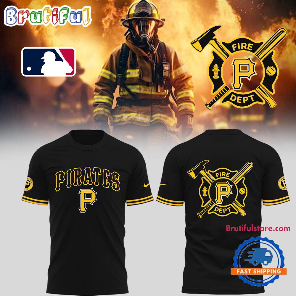 Pittsburgh Pirates x Firefighter Appreciation Night 2025 Hoodie T-Shirt