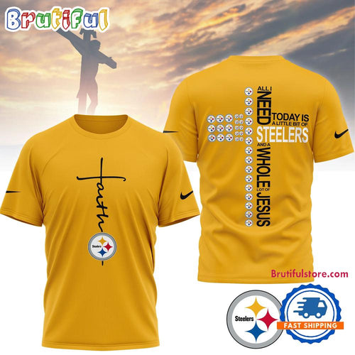 Pittsburgh Steelers 2026 NFL Faith Love Special New 3D Shirt