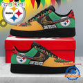 Pittsburgh Steelers 2026 NFL Juneteenth Air Force 1 Shoes Sneaker