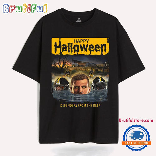 Pittsburgh Steelers Happy Halooween Defenders From The Deep New Design T Shirt